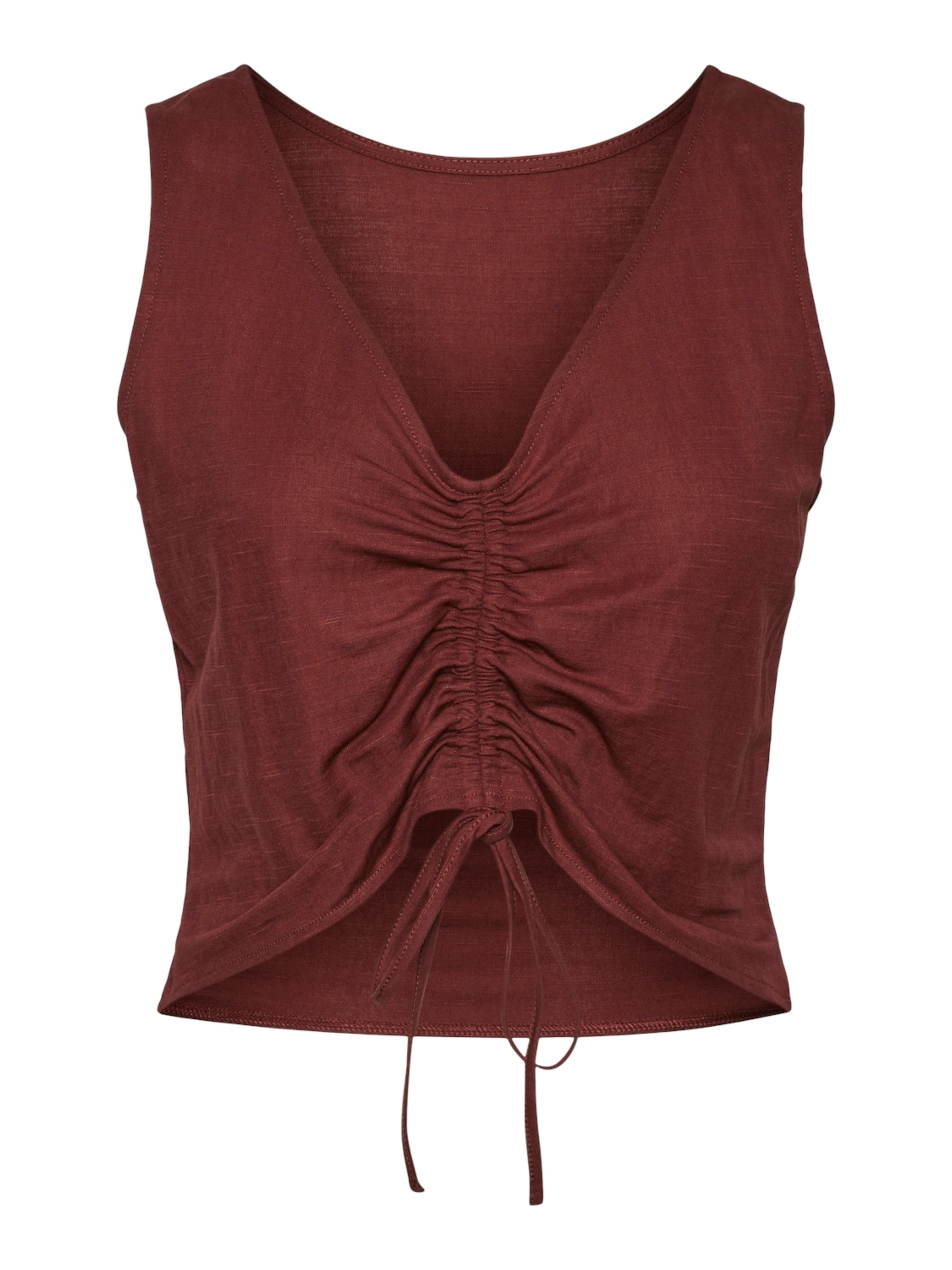 PIECES Overdel 'PCKINDA' i rød: forside