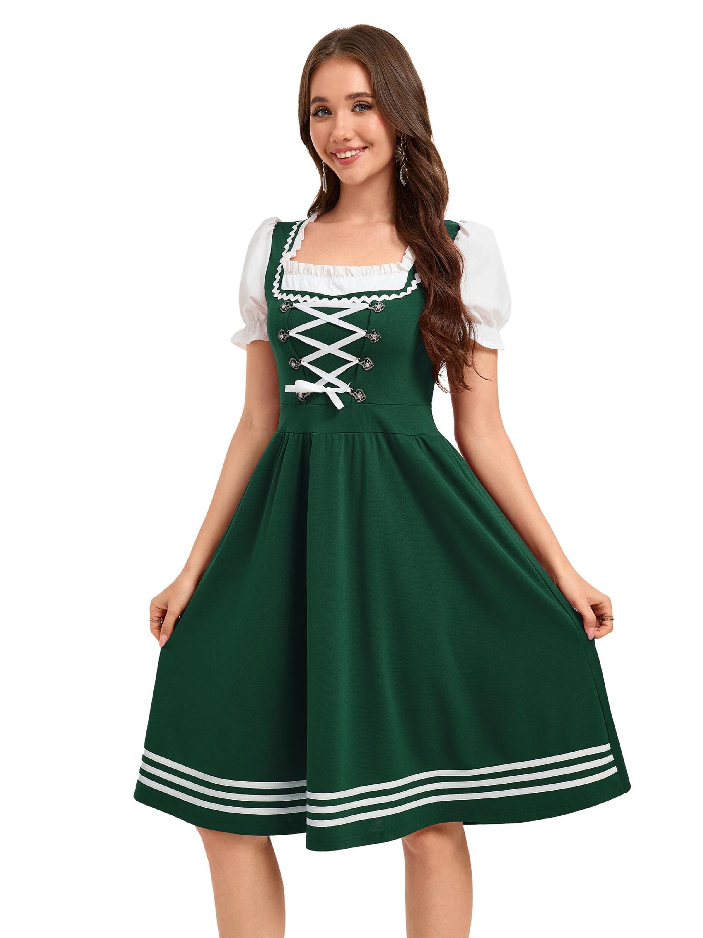 Yesfashion Dirndl‌‌ in Grün