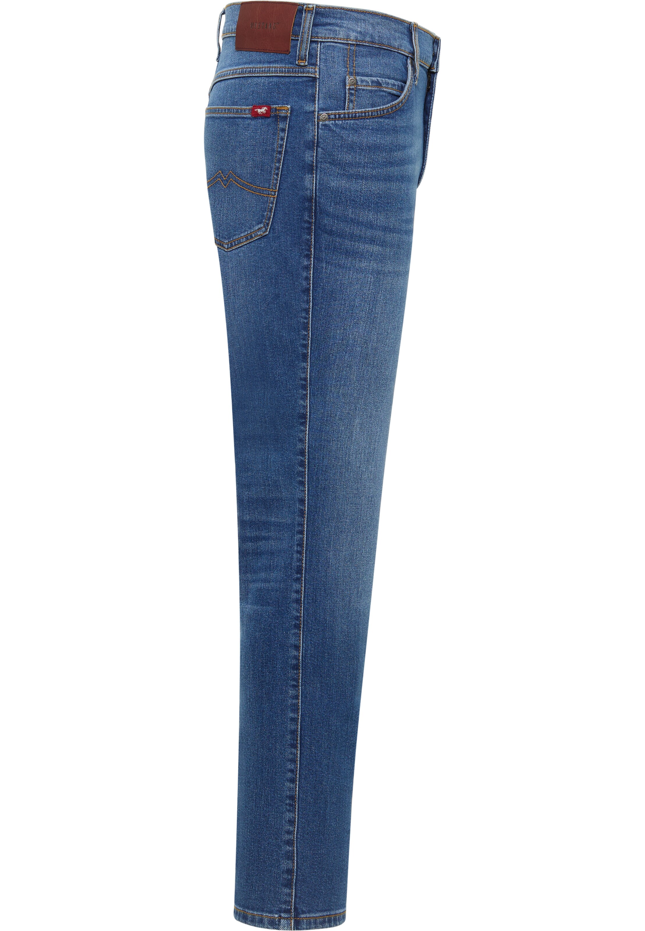MUSTANG Loosefit Jeans in Blau