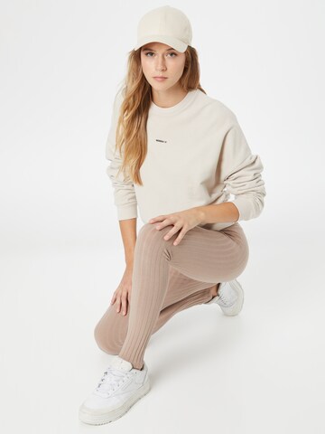 NEBBIA Sportief sweatshirt in Beige