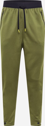 ADIDAS PERFORMANCE Sportbyxa i khaki / svart, Produktvy