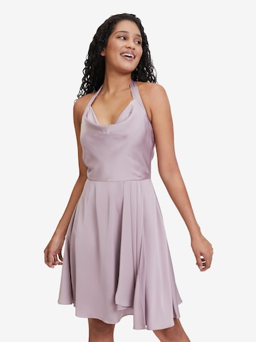 Robe de cocktail Vera Mont en violet : devant