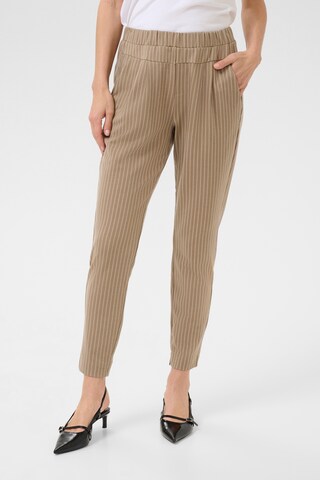 Cream Slimfit Broek 'Anett' in Beige: voorkant