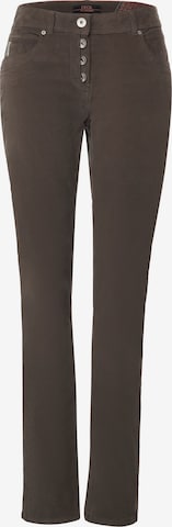 CECIL Slim fit Jeans in Brown: front