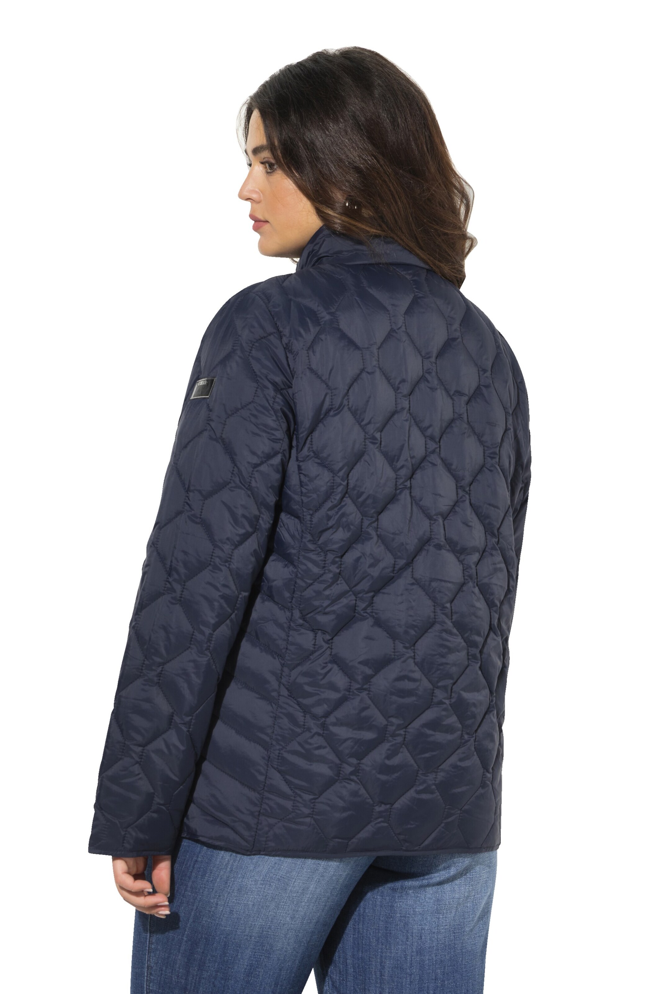 Ulla Popken Tussenjas in Blauw