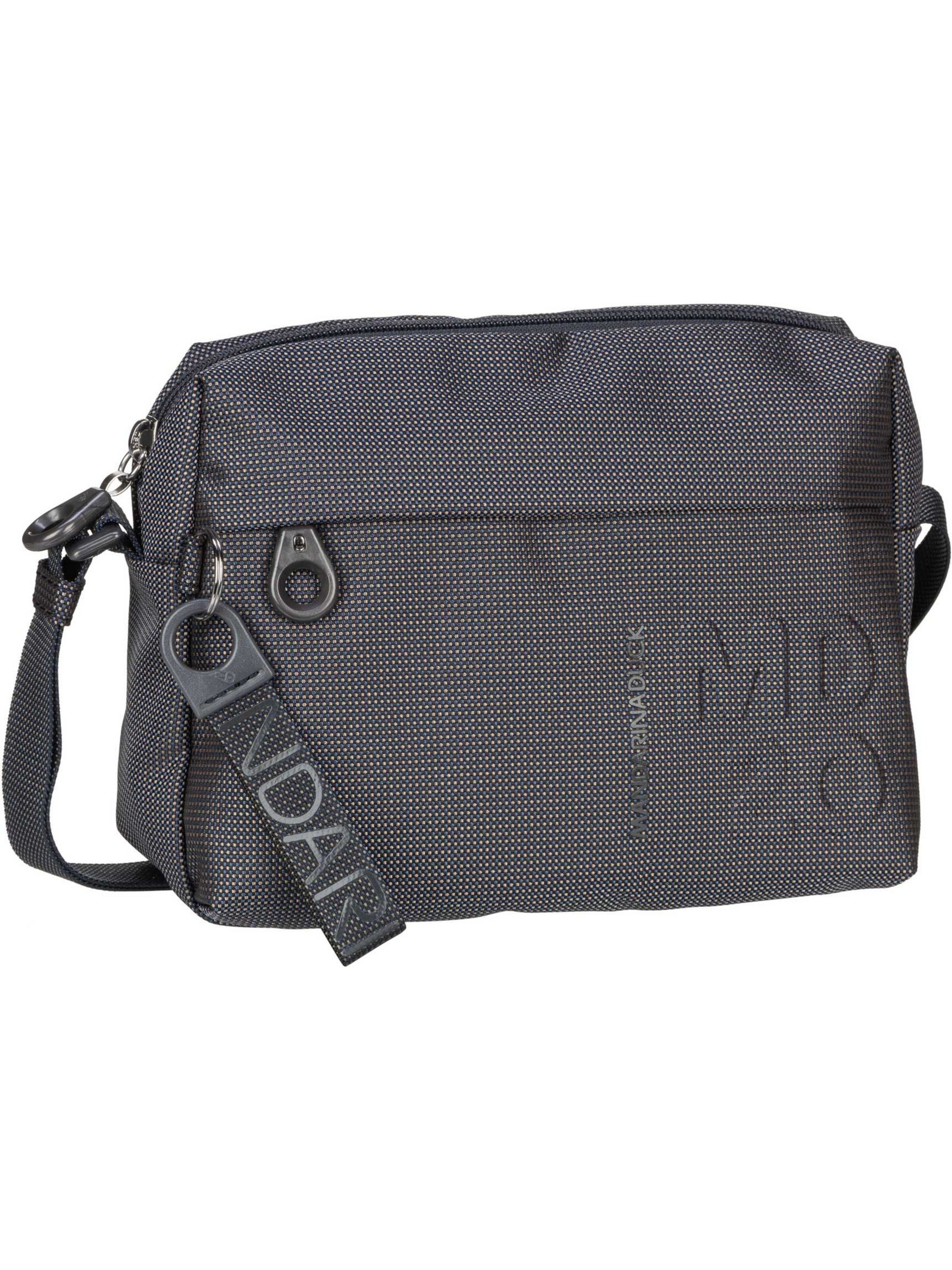Borsa a tracolla di MANDARINA DUCK in grigio: frontale