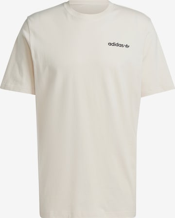 ADIDAS ORIGINALS Shirt in White: front