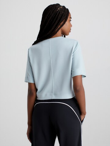 Calvin Klein Sport - Camiseta funcional en azul