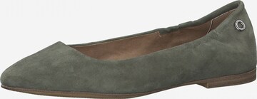 s.Oliver Ballet Flats in Green: front