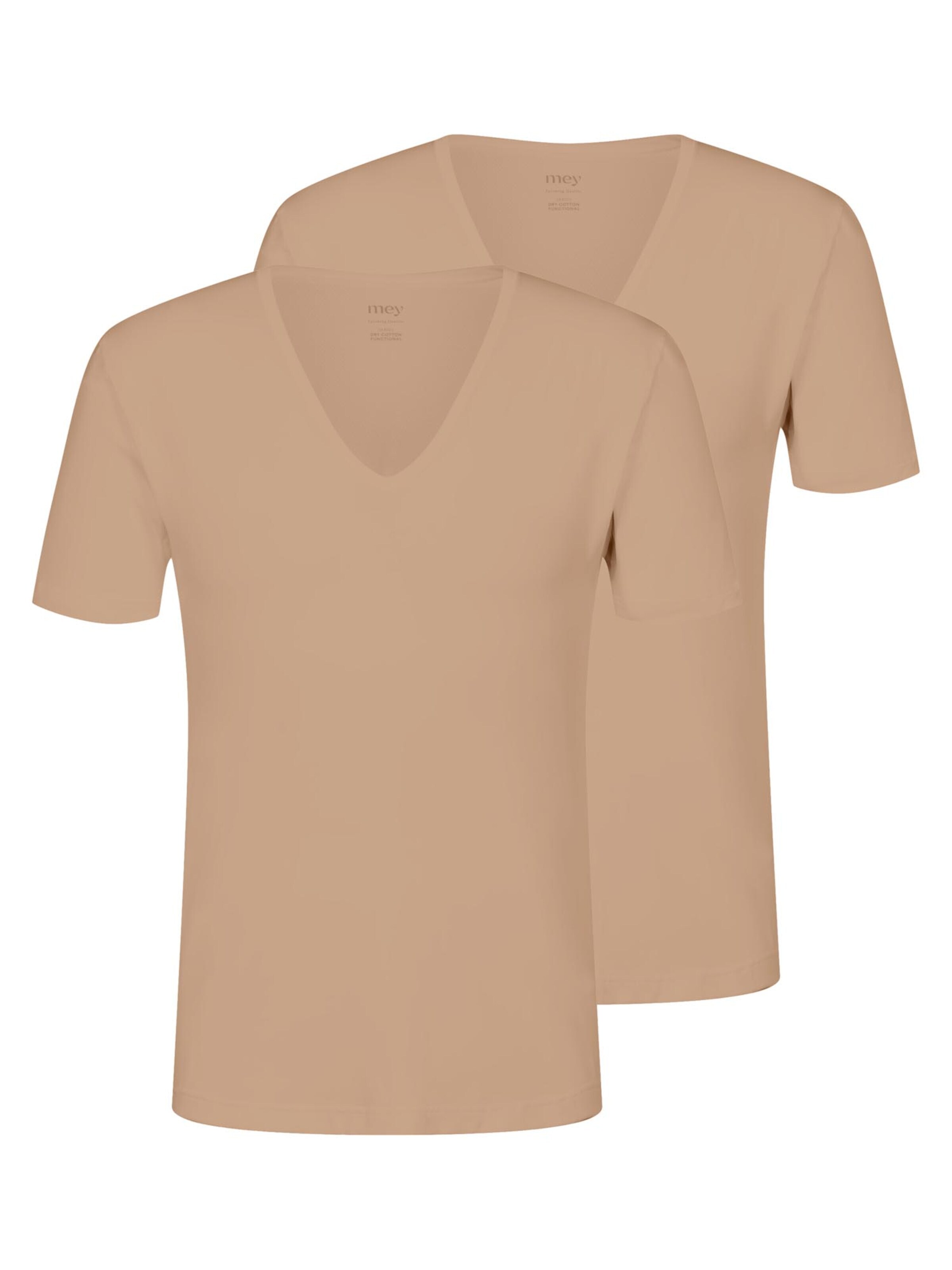 Mey Undershirt 'Dry Cotton' in Beige: front