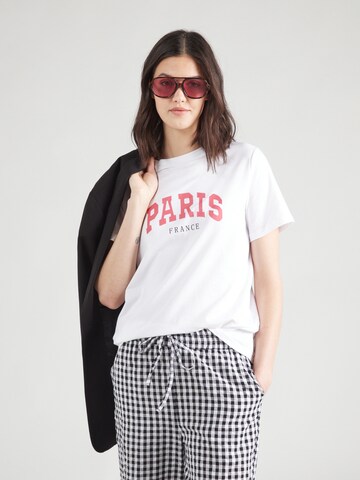 PIECES Shirt 'PCMARIA' in White: front