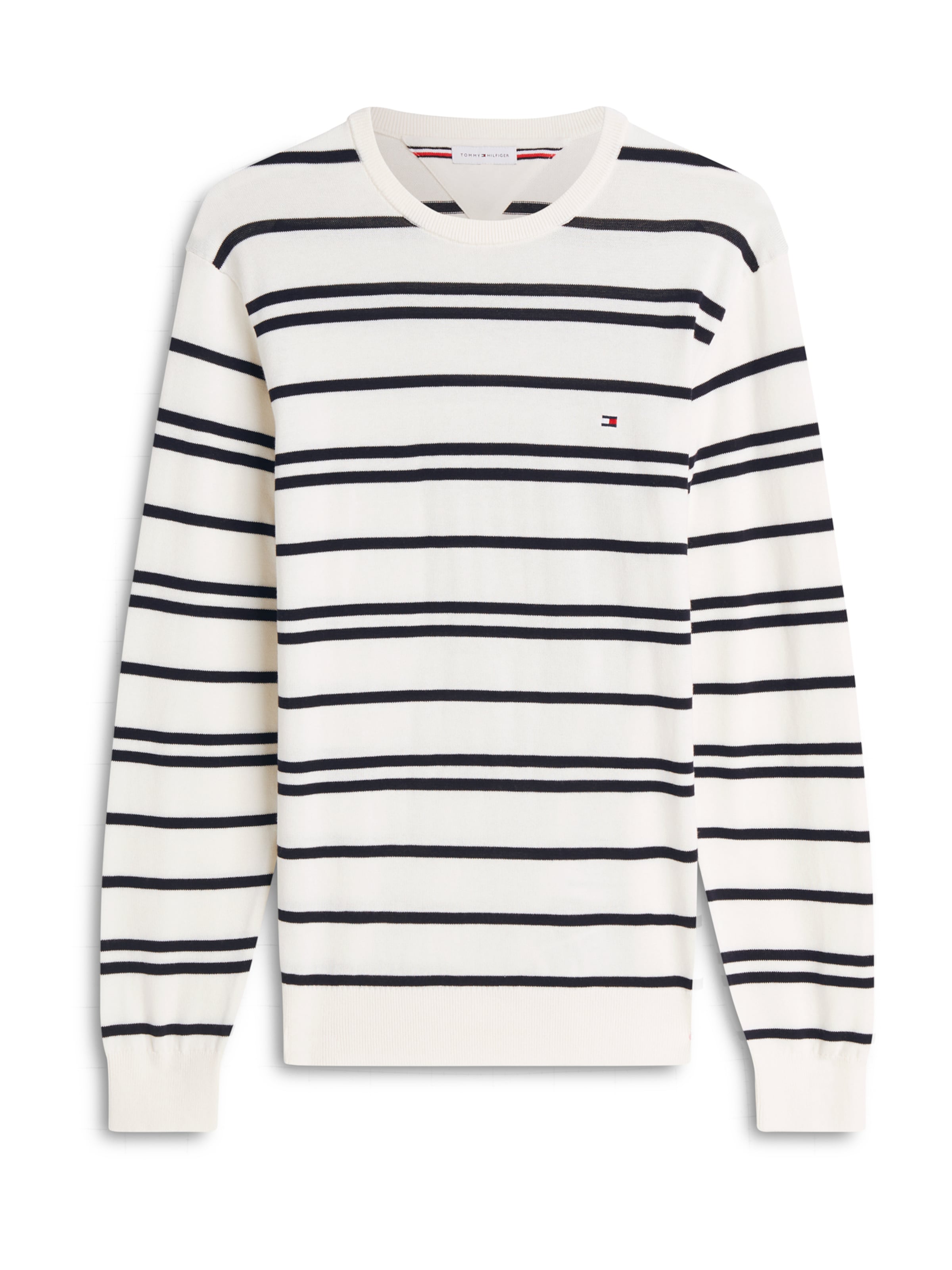 TOMMY HILFIGER Свитер 'ESSENTIAL' в Белый: спереди