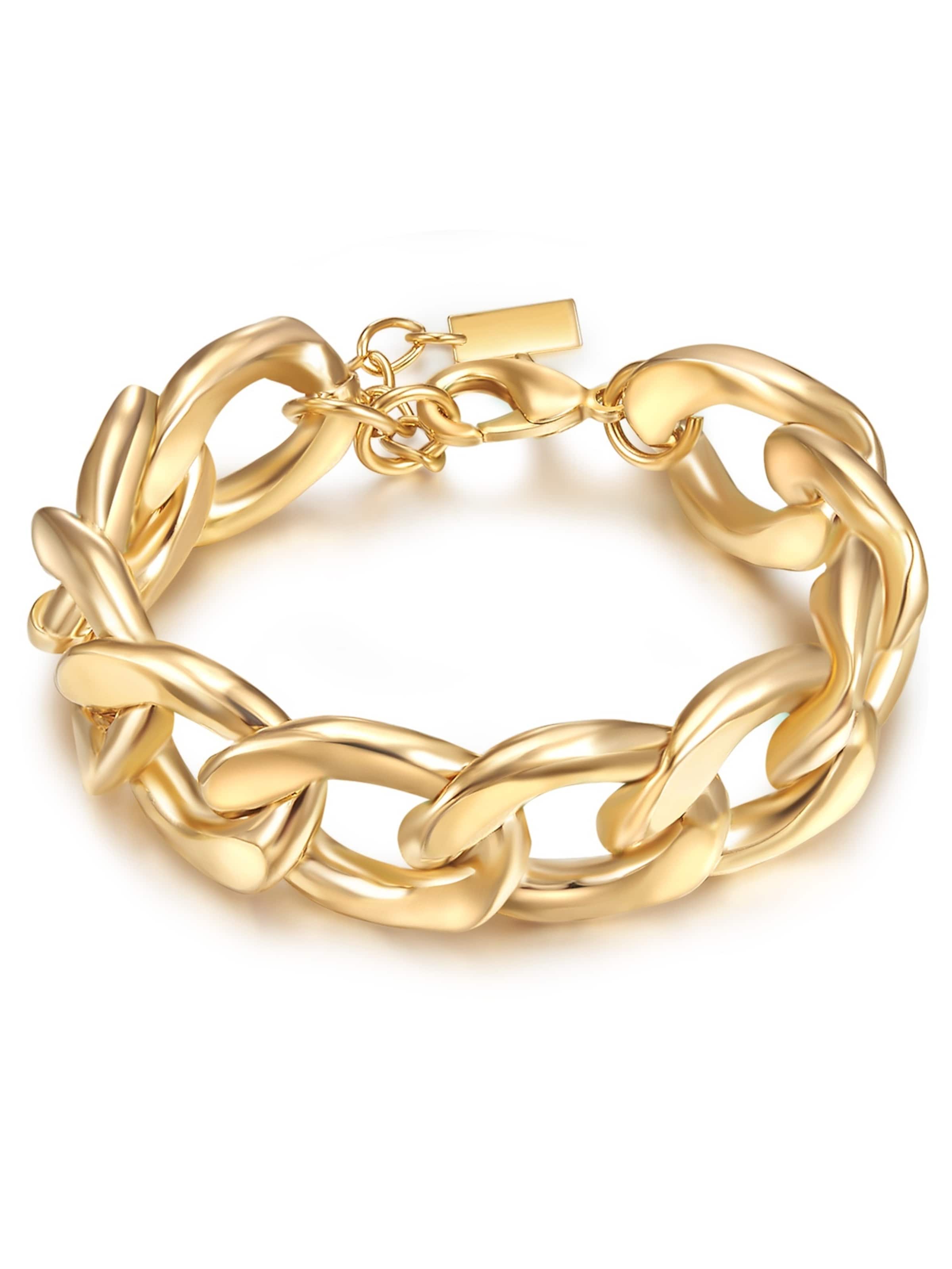 Lulu & Jane Bracelet in Gold: front