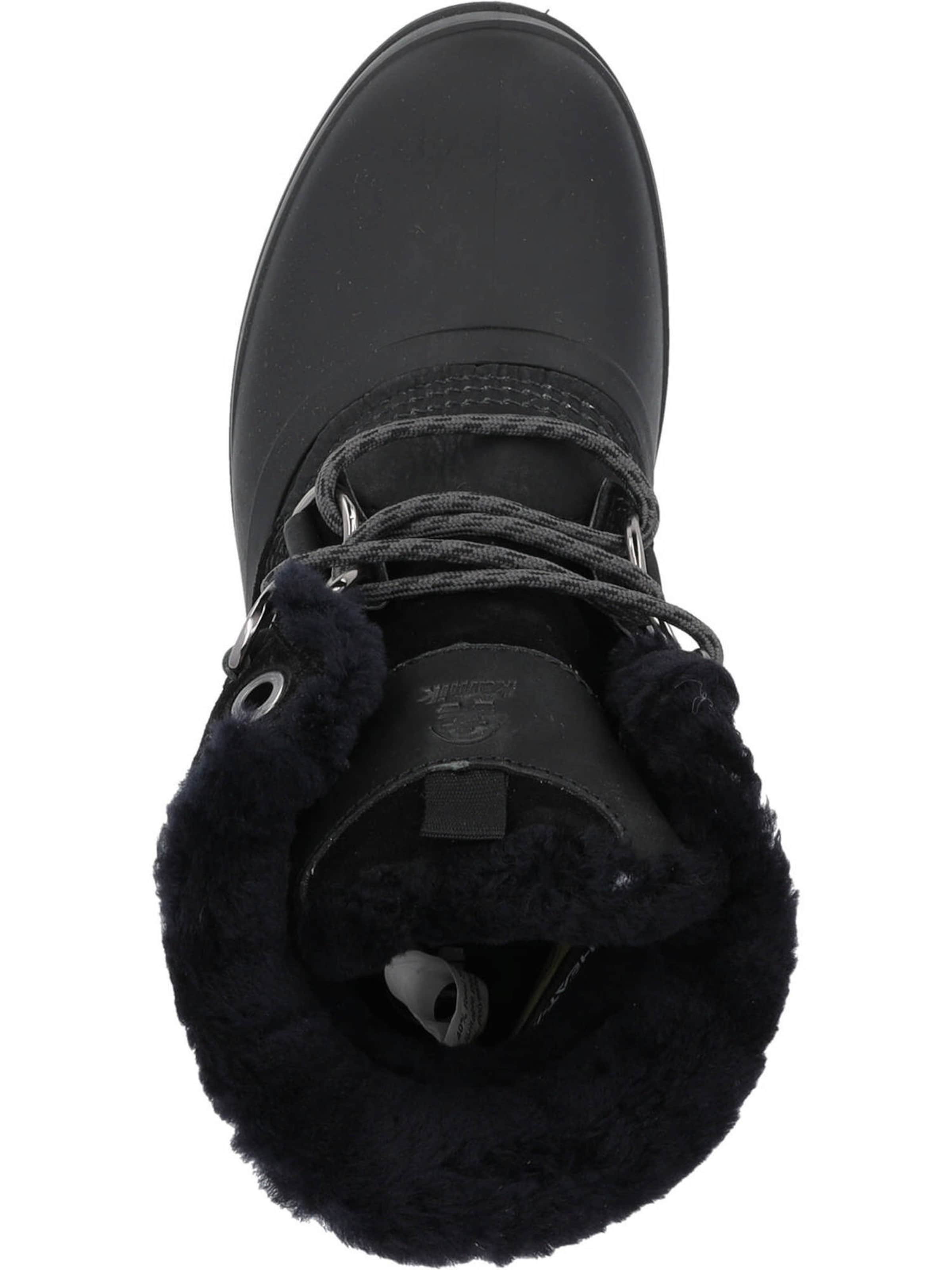 Kamik Lace-up bootie in Black