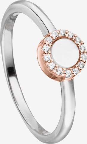 Nana Kay Ring 'Shiny Circles' in Silver: front