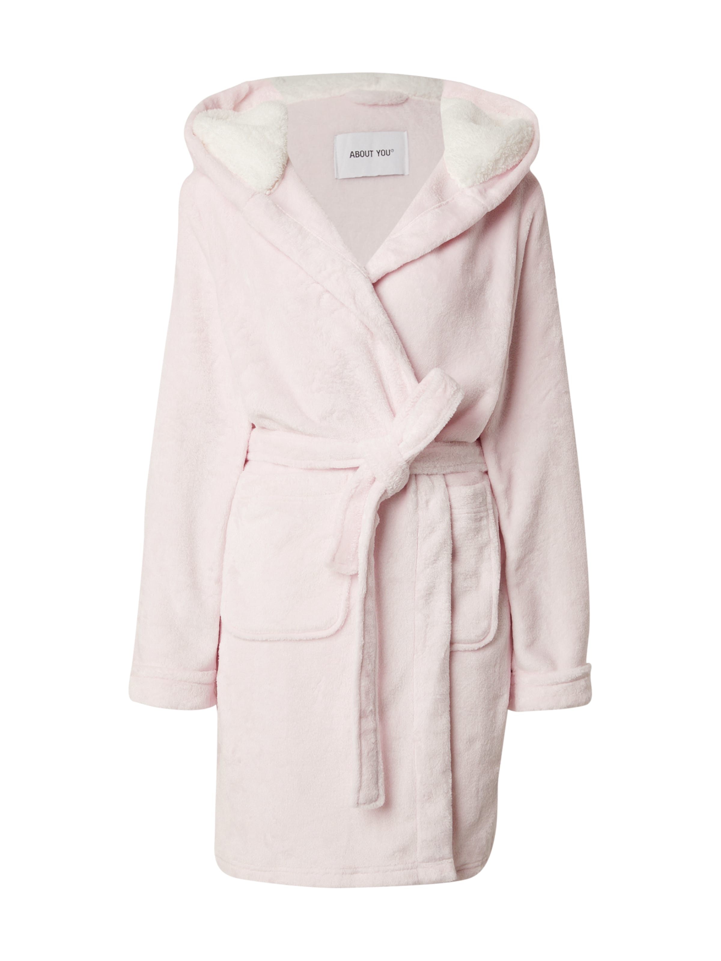 ABOUT YOU Szlafrok krótki &#x27;Elea&#x27; w kolorze różowy: przód