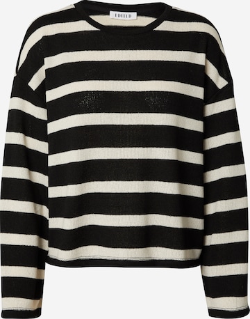 EDITED Sweater 'Lonie' in Black: front