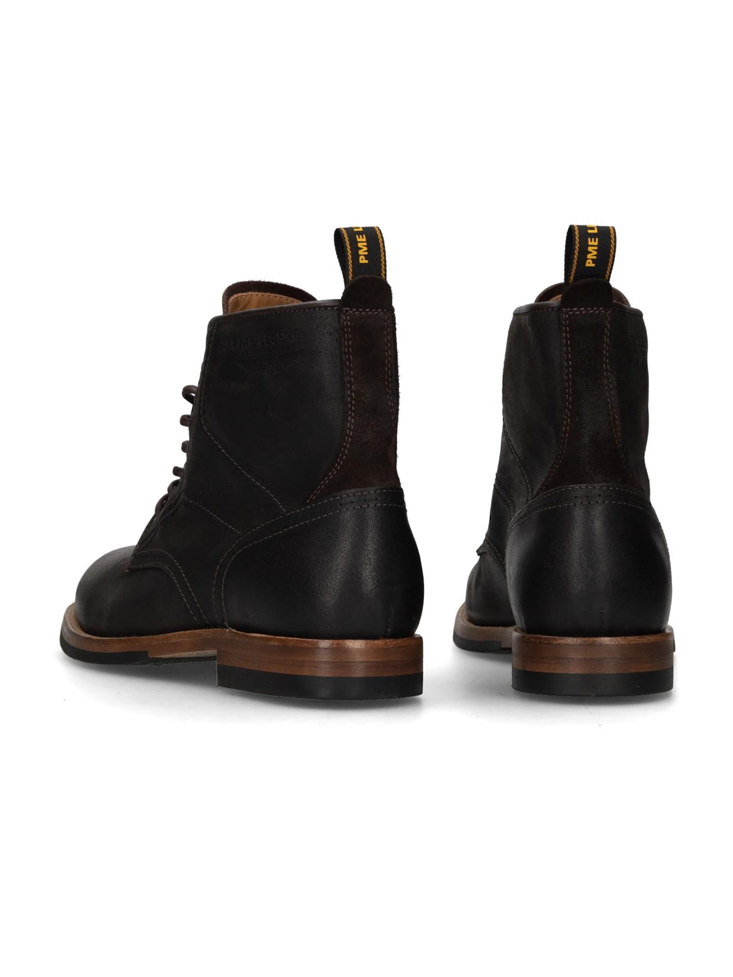 PME Legend Boots 'A.P.U. boot in waxed suede' i brun