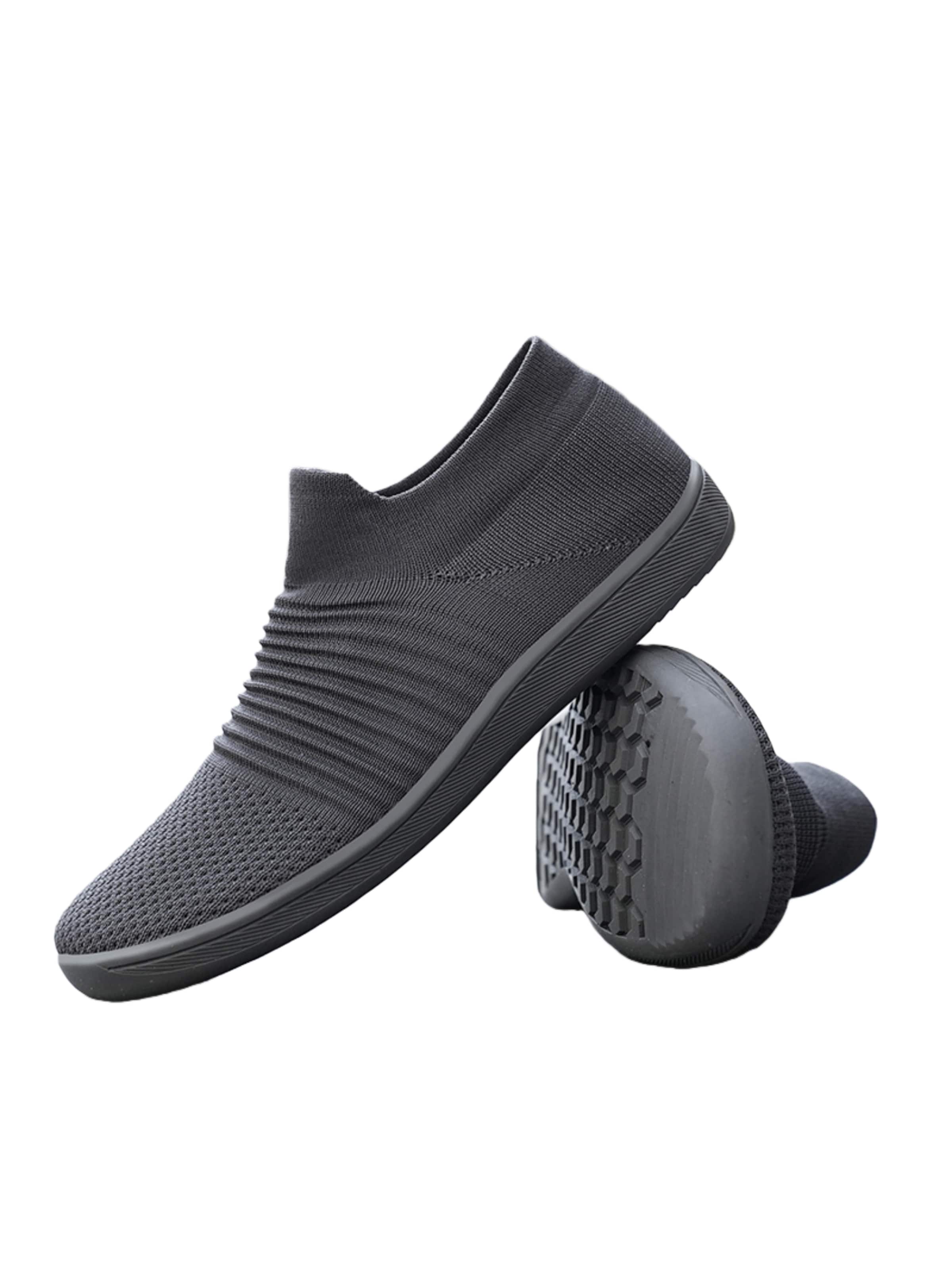 HUSKSWARE Slipper‌ in Grau: Vorderseite