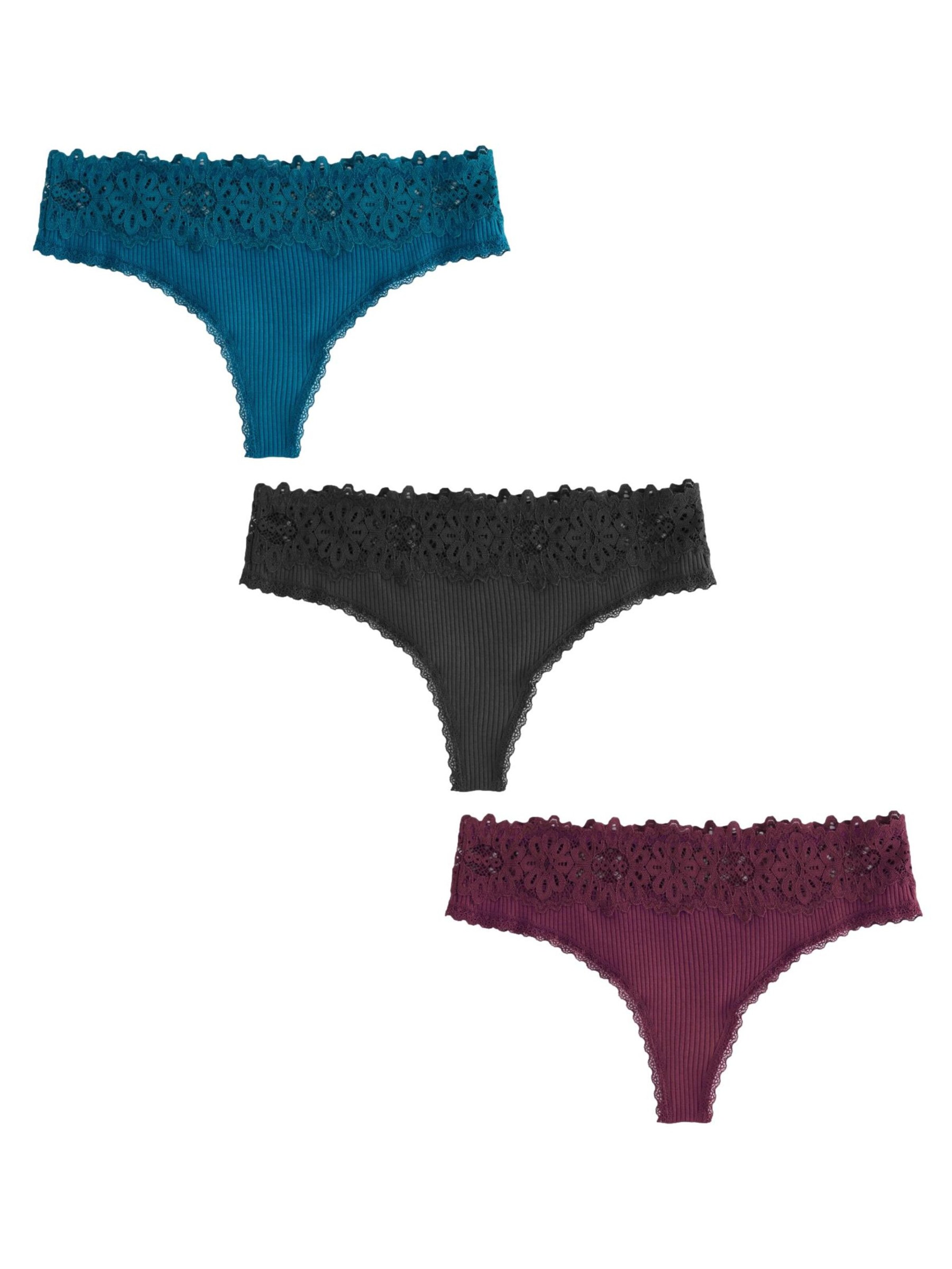 Tanga de la Next pe albastru: față