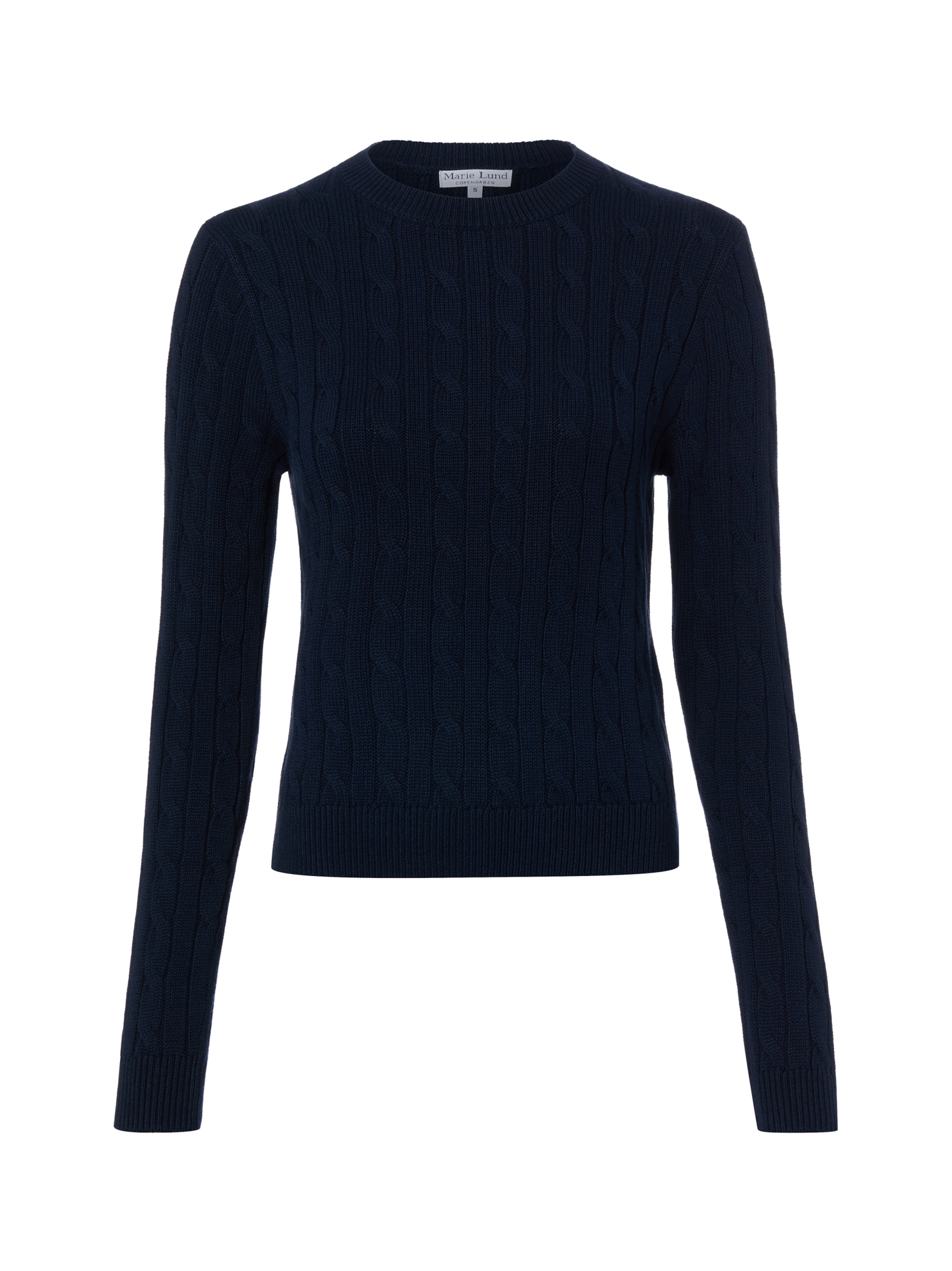 Marie Lund Sweater in Blue: front