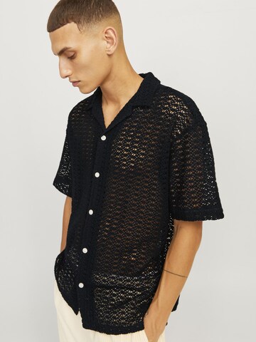 JACK & JONES Comfort fit Overhemd in Zwart