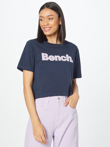 BENCH T-Shirt 'KAY' in Blau: predná strana