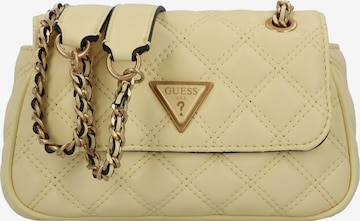 GUESS Shoulder Bag in Yellow: front