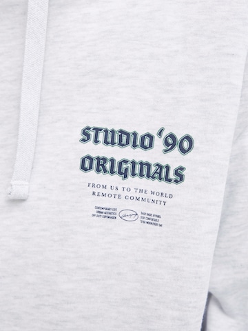 JACK & JONES Sweatshirt 'JORMEADOWS' i hvid