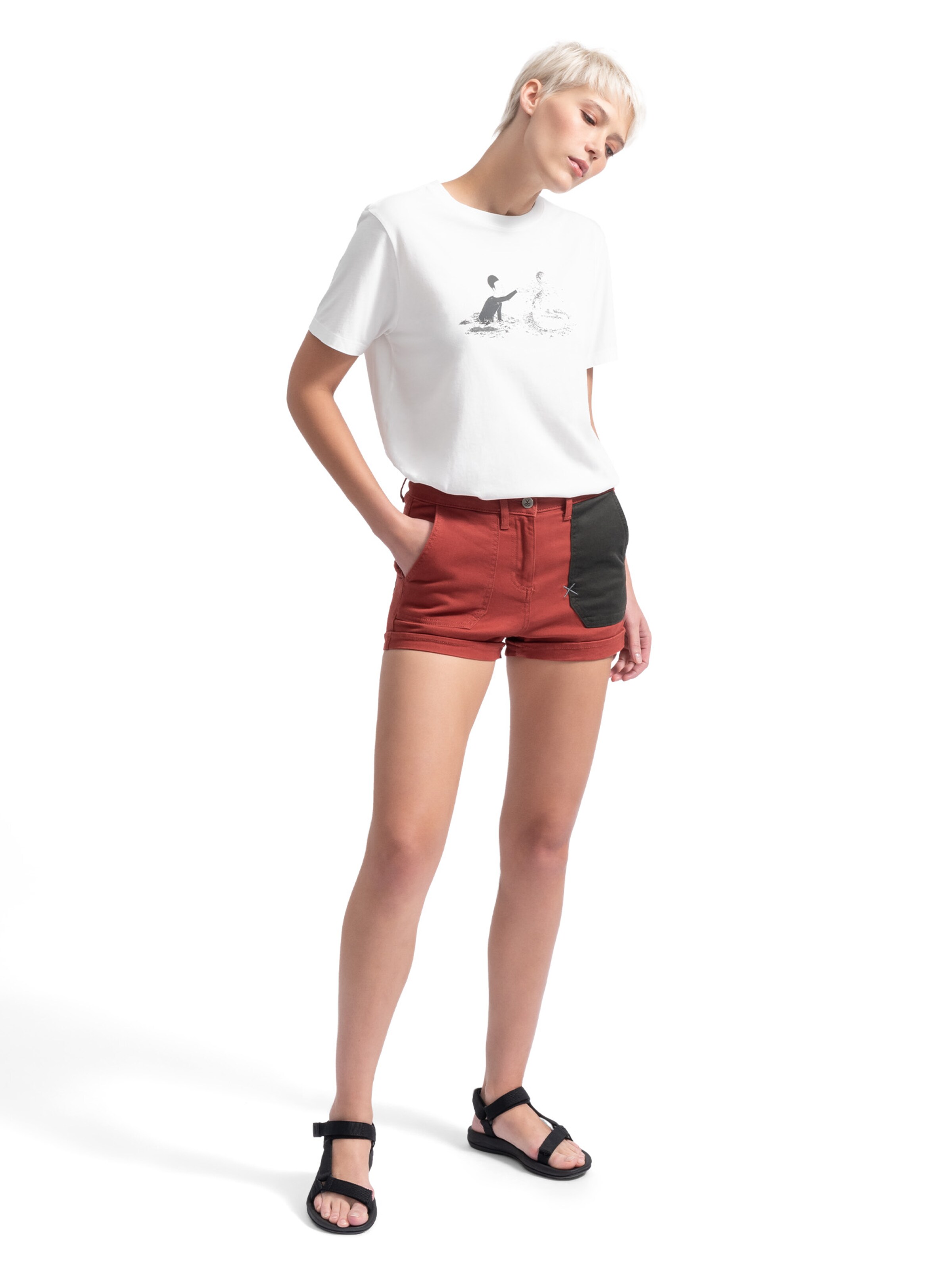 Kaft T-Shirt 'Because Of You' in Weiß