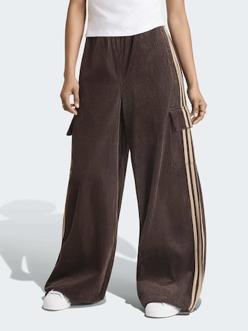 ADIDAS ORIGINALS Loosefit Kapsáče – hnědá: přední strana