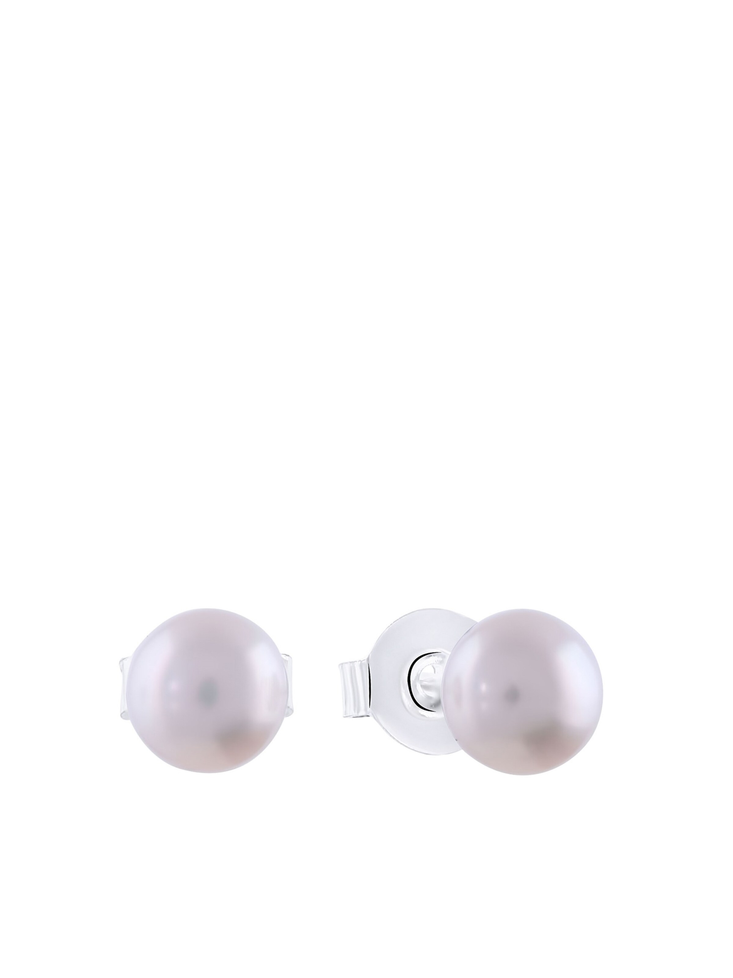 Boucles d'oreilles Lucardi en argent : devant