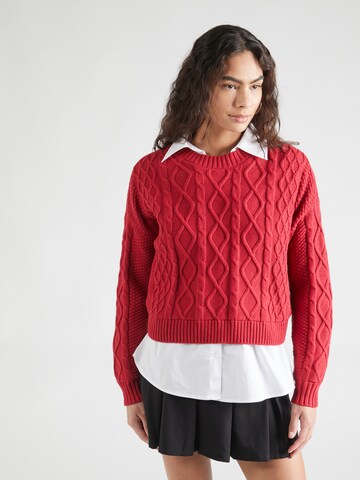 HOLLISTER - Jersey en rojo: frente