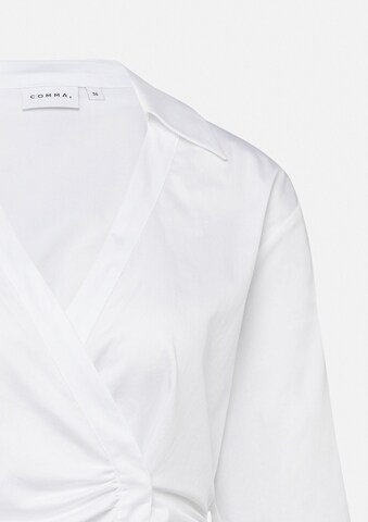 Chemisier COMMA en blanc