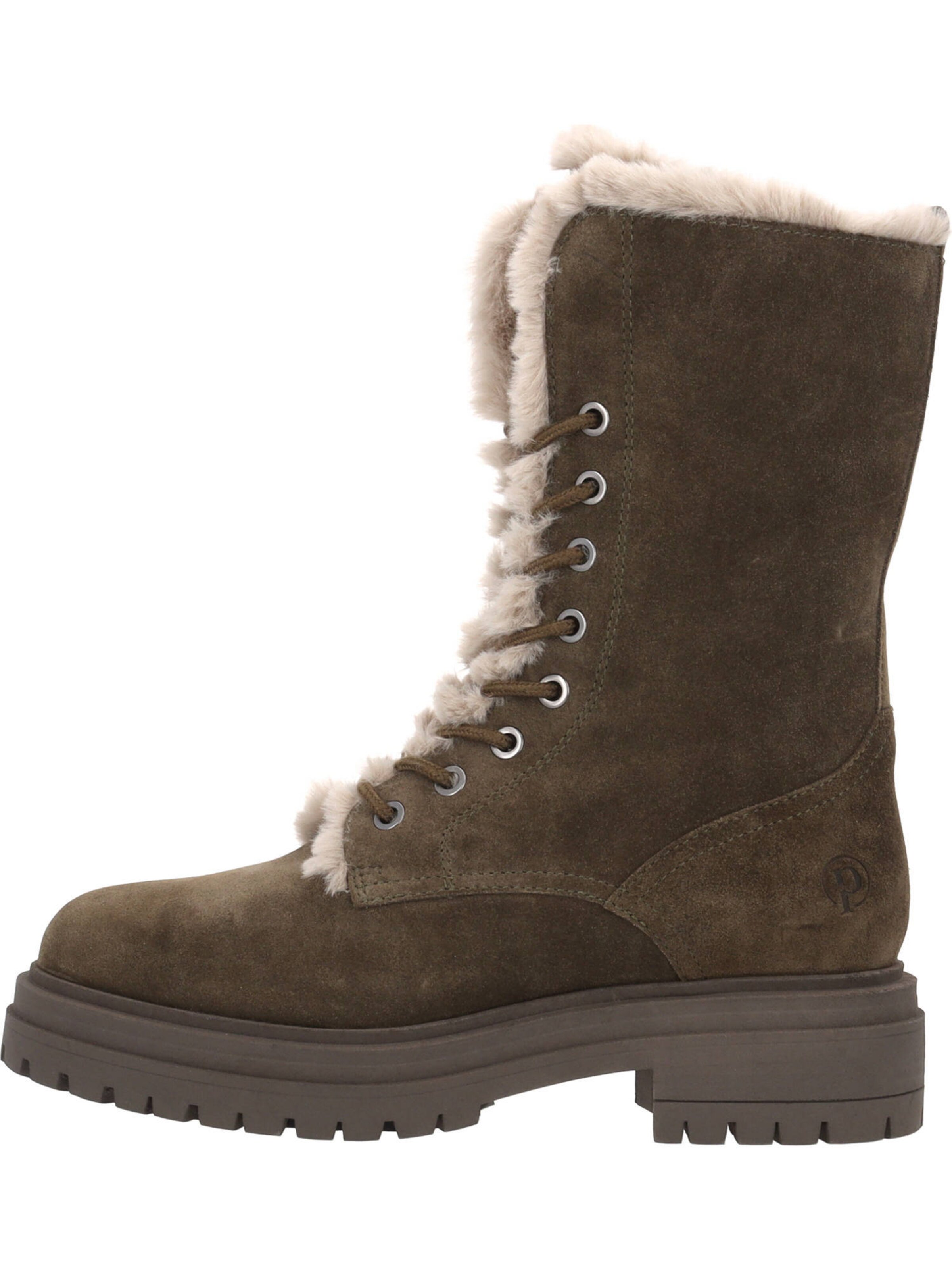 Palado Schnürstiefel 'Farlen' in Grün