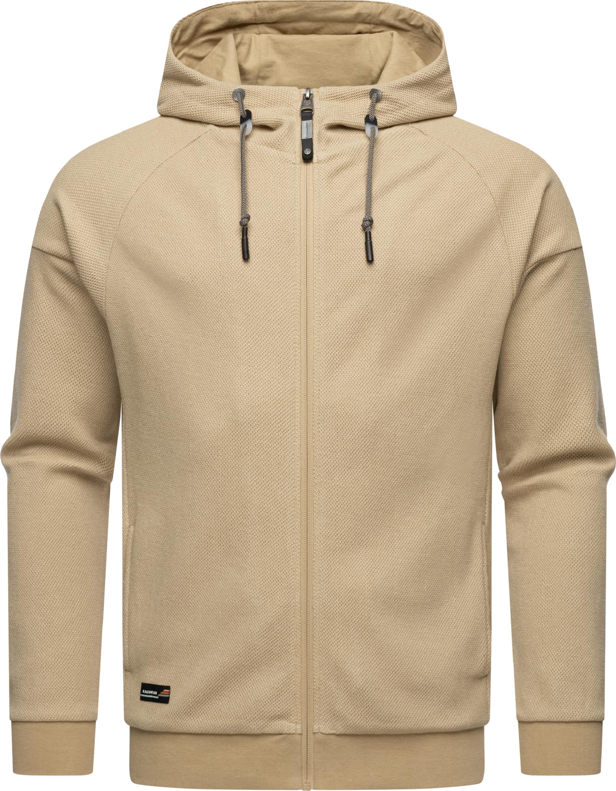 Ragwear Sweatjacke 'Dreyner' in Beige: Vorderseite