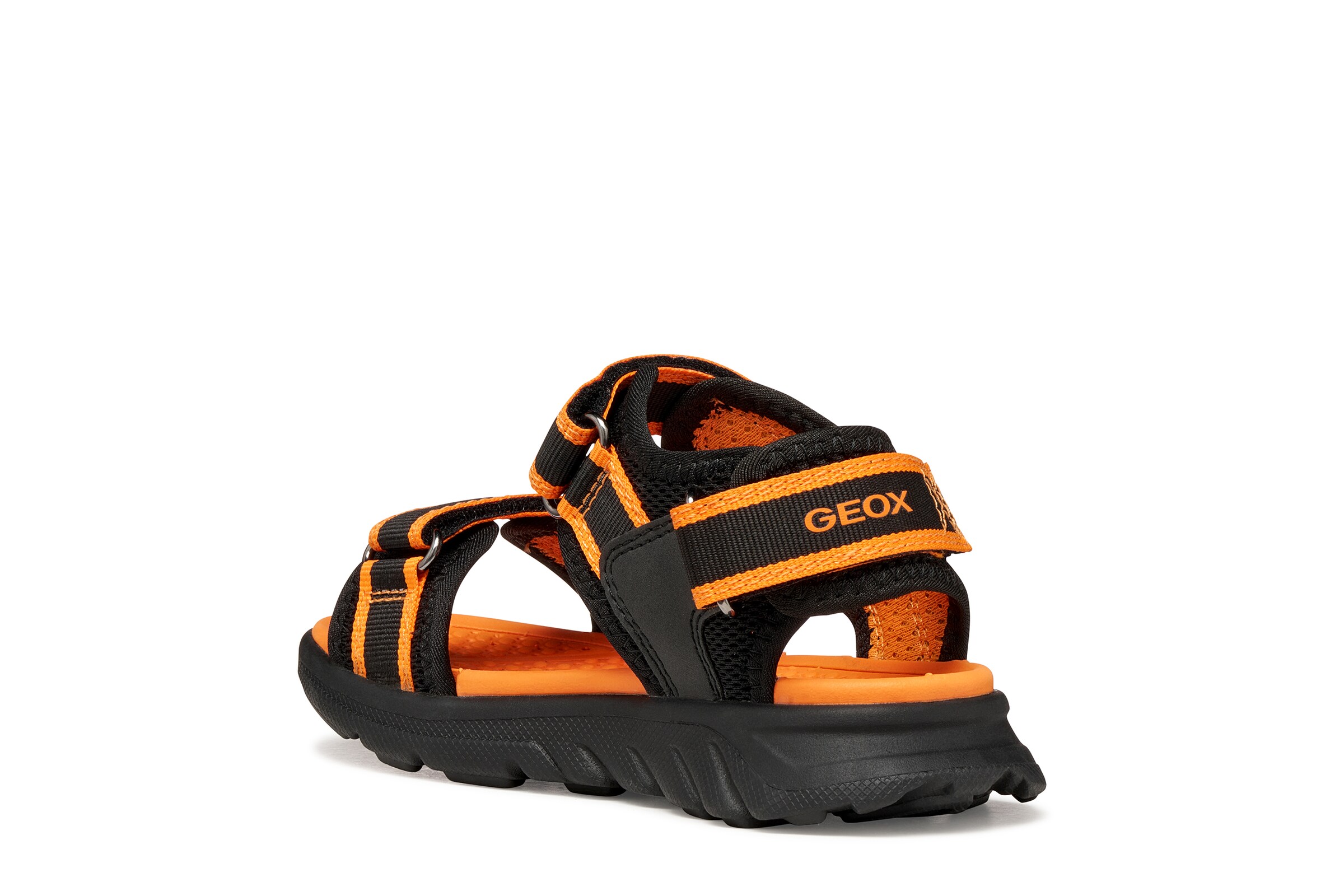 GEOX Sandale in Schwarz