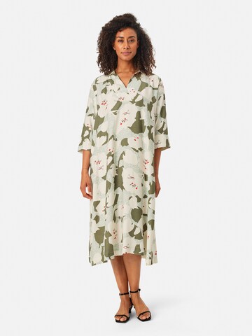 Masai Shirt dress 'Nikeetos' in Green: front