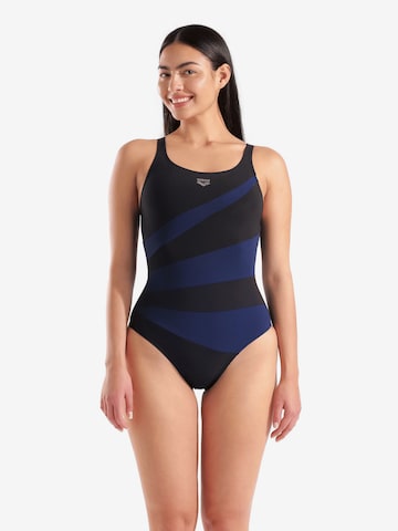 juoda ARENA Biustjė Uždaras maudymosi kostiumėlis 'SHAPEWEAR BELLA C-CUP': priekis