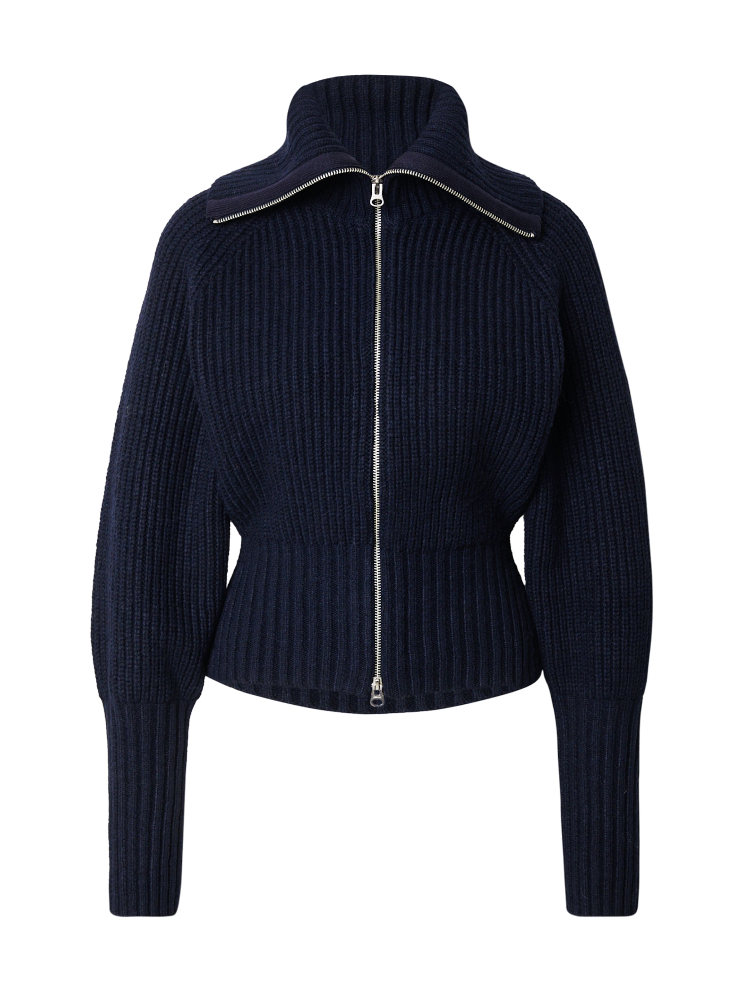 WEEKDAY Gebreid vest &#x27;Jana&#x27; in Blauw: voorkant