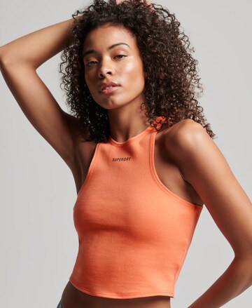 Haut Superdry en orange : devant
