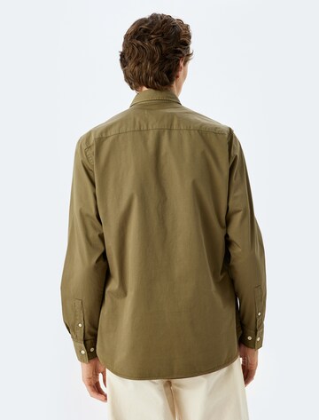 Koton Regular Fit Hemd in Grün