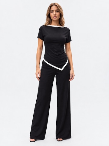 RYVAN Leisure suit 'Zweiteiliges Set' in Black: front