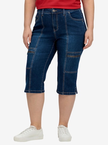 SHEEGO Slimfit Jeans in Blau: predná strana