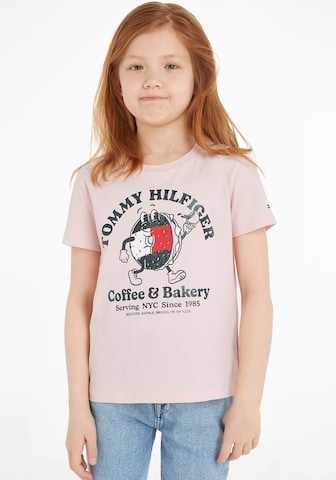 T-Shirt TOMMY HILFIGER en rose