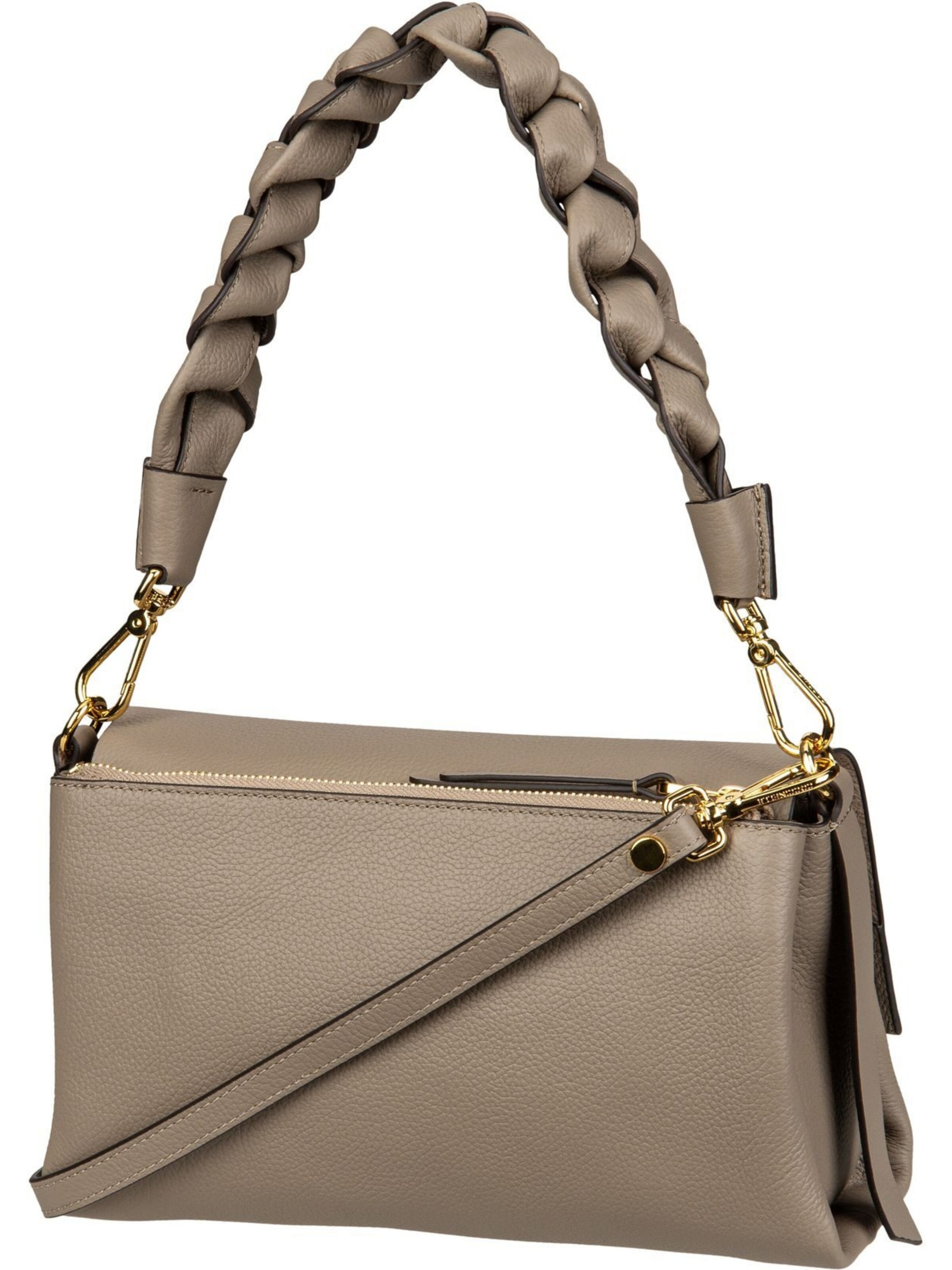 Sac bandoulière 'Boheme Grana Double' Coccinelle en gris