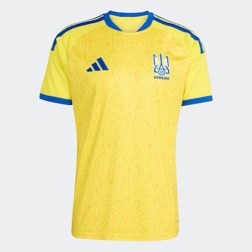 ADIDAS PERFORMANCE Spordisärk 'Ukraine 26 Home', värv kollane: eest vaates