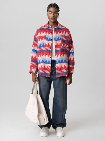 Dandalo - Ajuste regular Camisa 'Rodrigo' en rojo