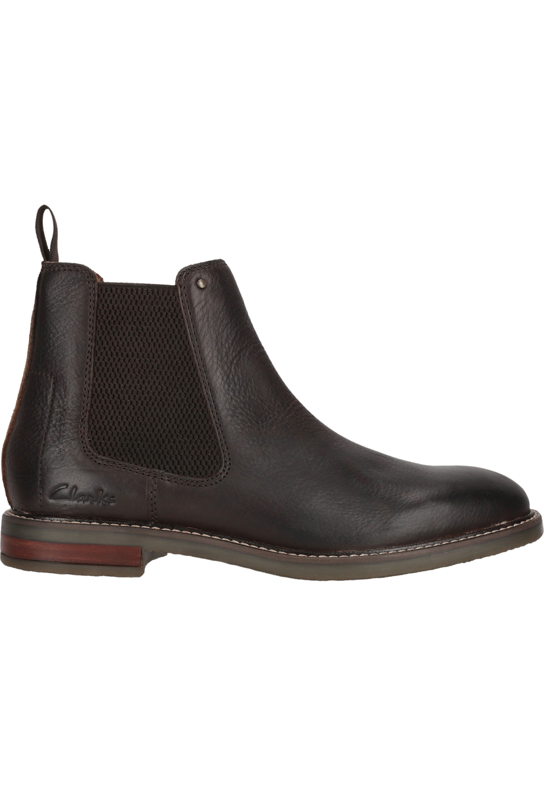 CLARKS Chelsea boots 'Jaxen Easy' in Bruin