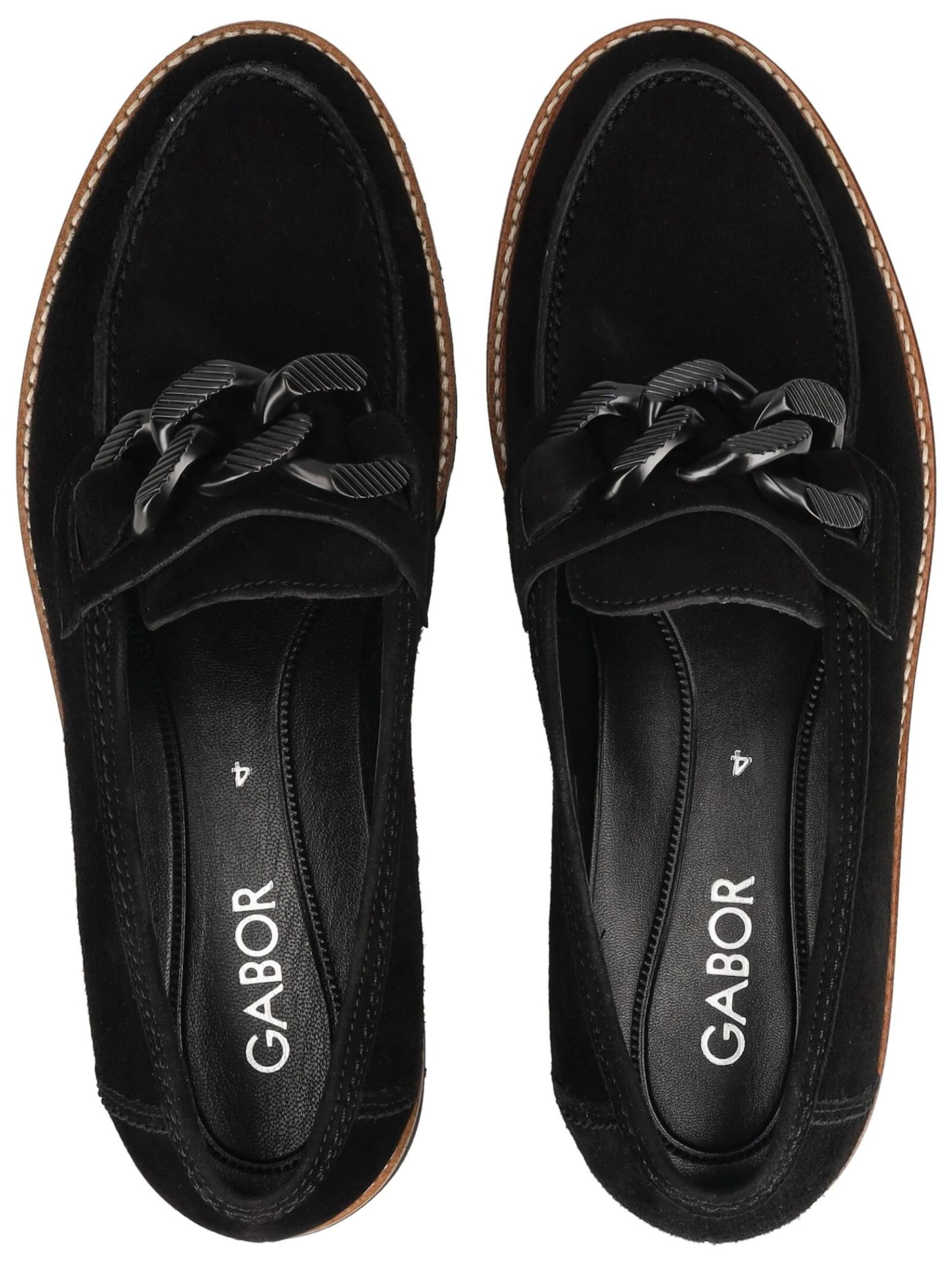 GABOR Slipper in Schwarz